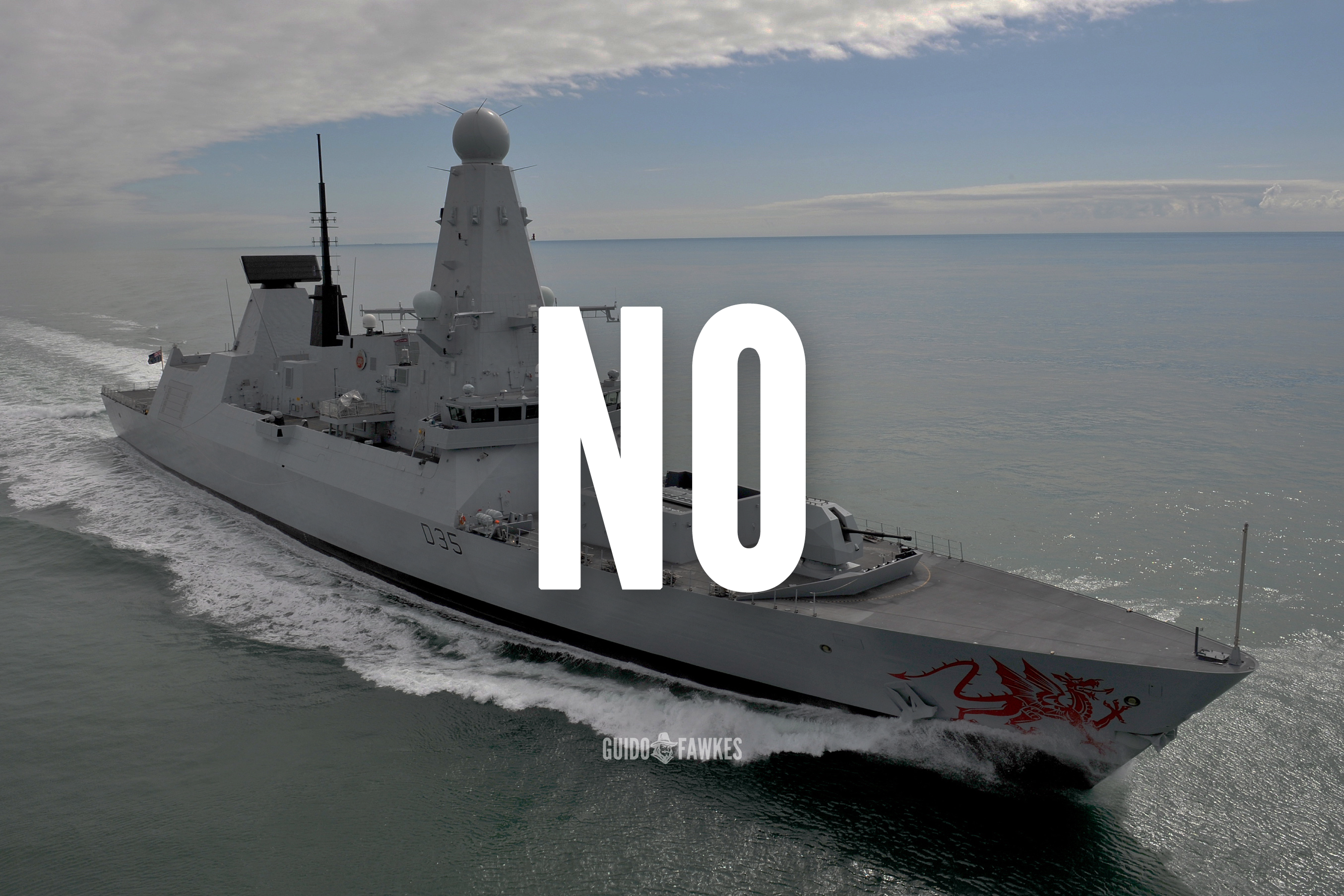 Has HMS Dragon Left Port Yet?